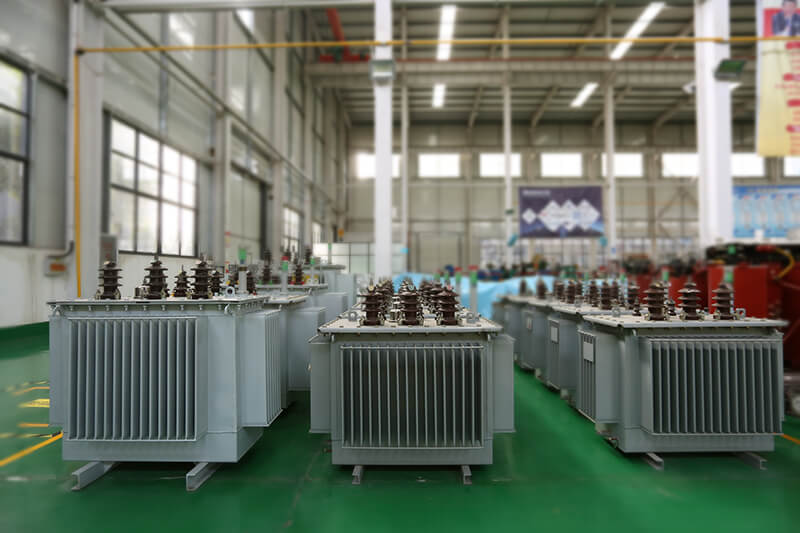 three-phase, oil-immersed distribution transformer