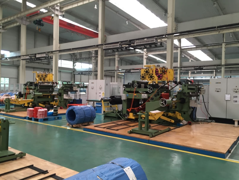 Silicon steel sheet cross shear production line 