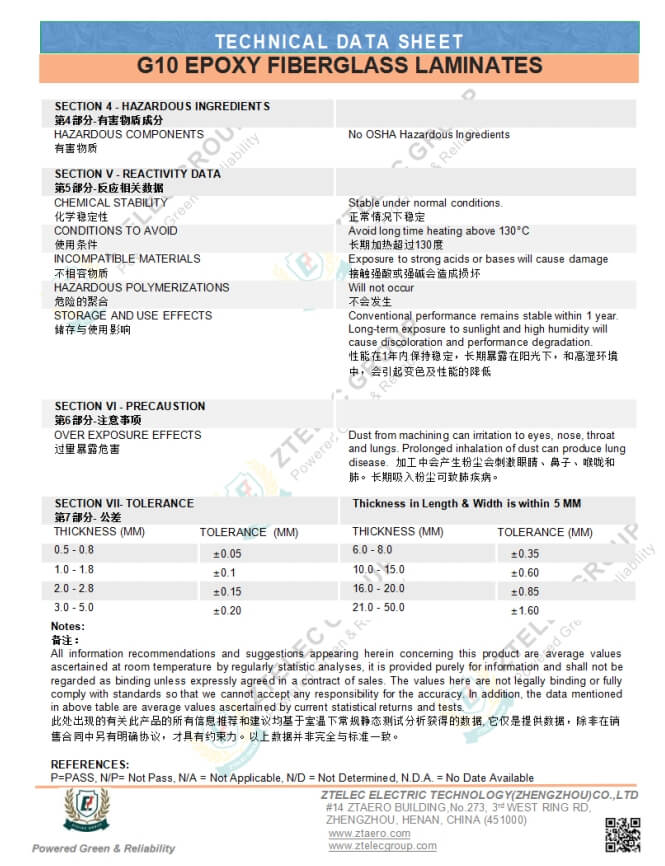 G10 Epoxy Fiberglass Laminates-2