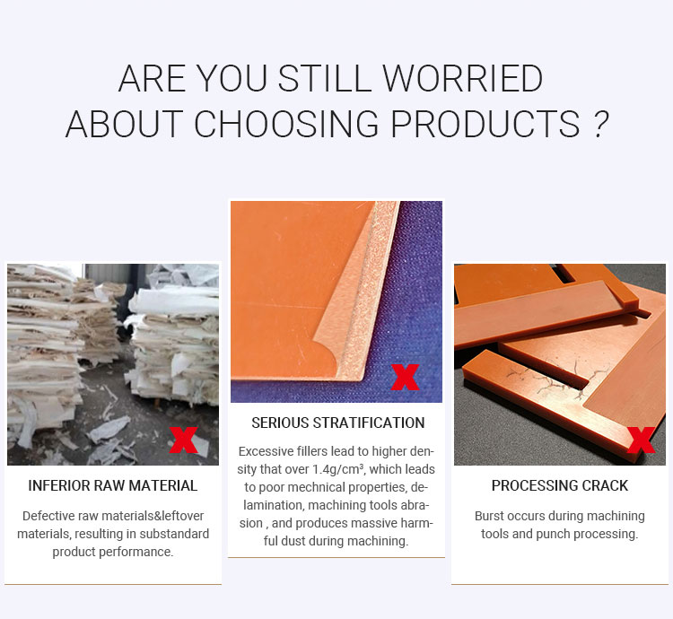Phenolic back-up sheet