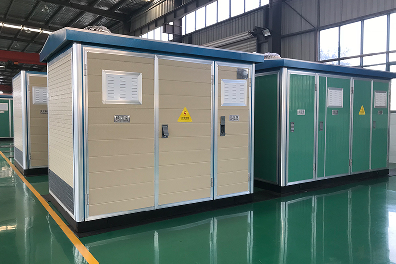 European-style prefabricated substation,