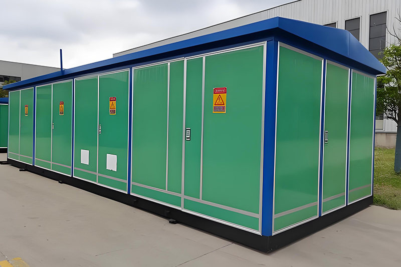 European-style prefabricated substation