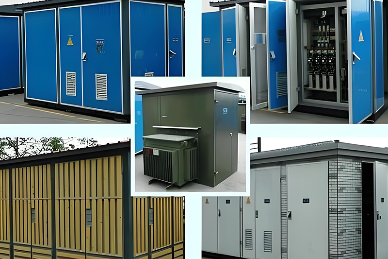 prefabricated substation structure