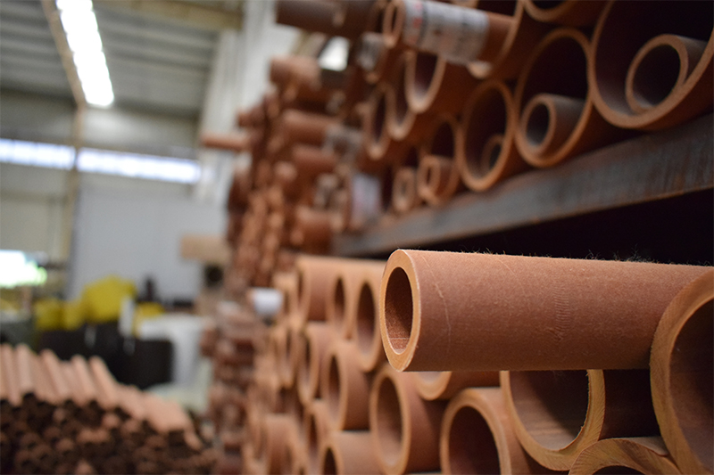 Phenolic cotton cloth tube