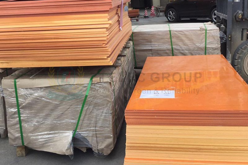 1020x1220mm Orange Bakelite Sheet