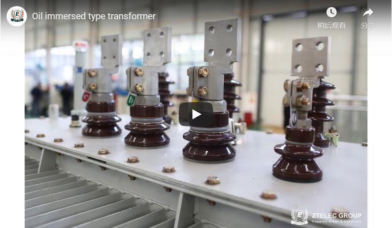 Oil immersed type transformer